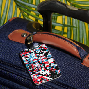 Graffiti Luggage Tag