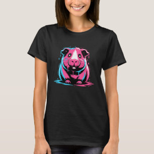 Graffiti Melting Art Guinea Pig Guinea Pigs T-Shirt