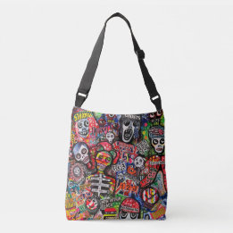 Graffiti Misfits Tote Bay by Ray Dust