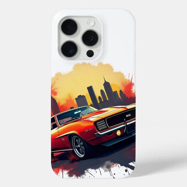 Graffiti Muscle Car  Case-Mate iPhone Case (Back)