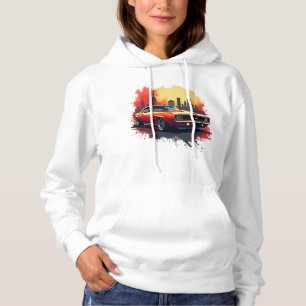 Graffiti Muscle Car Hoodie