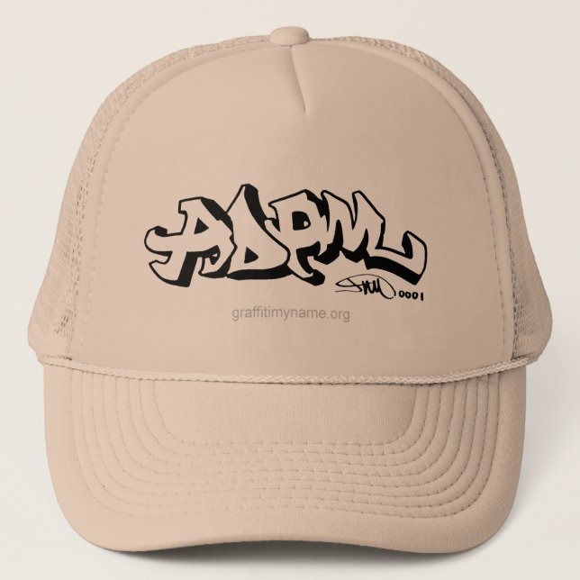 Graffiti My Name Hat (Front)