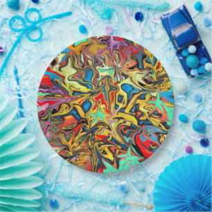 Graffiti Paper Plate