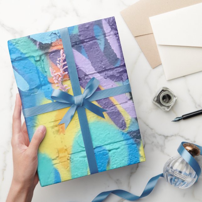 Graffiti Pattern  Wrapping Paper (Gifting)