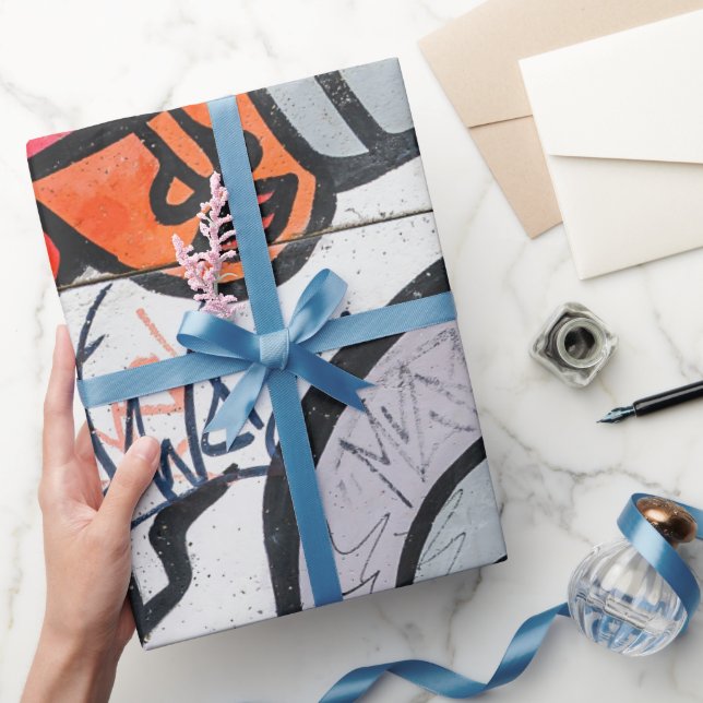 Graffiti Pattern  Wrapping Paper (Gifting)