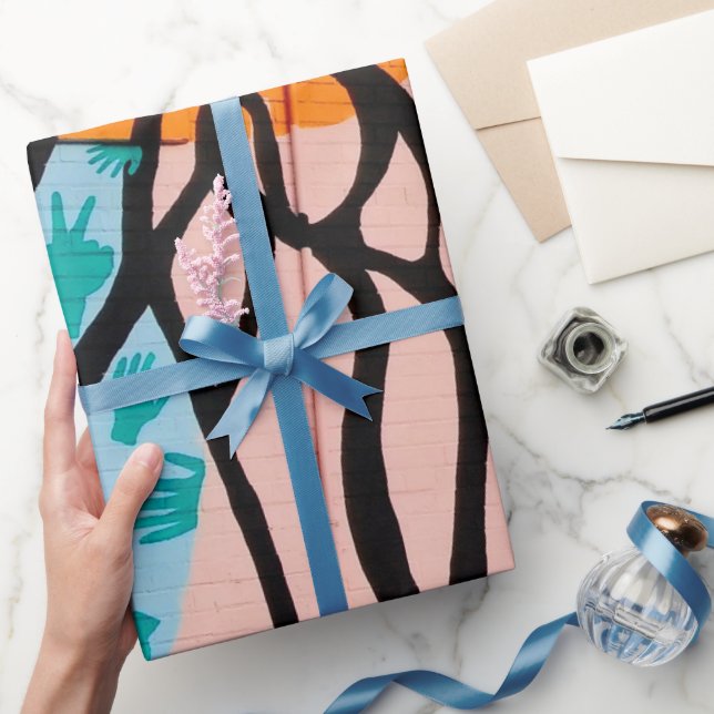 Graffiti Pattern  Wrapping Paper (Gifting)