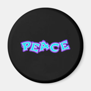 Graffiti Peace Magnet