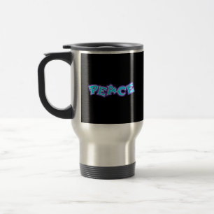 Graffiti Peace Travel Mug