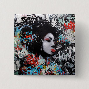 Graffiti Pin