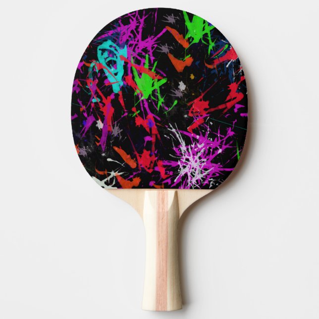 Graffiti Ping Pong Paddle (Front)