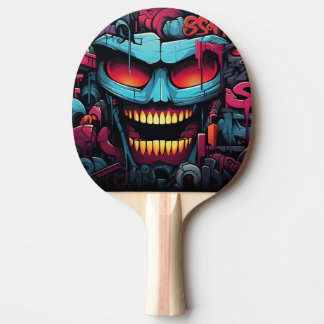 Graffiti Ping Pong Paddle