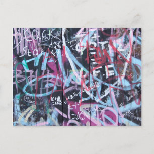 Graffiti Postcard