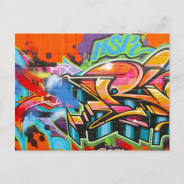 Graffiti Postcard (Front)
