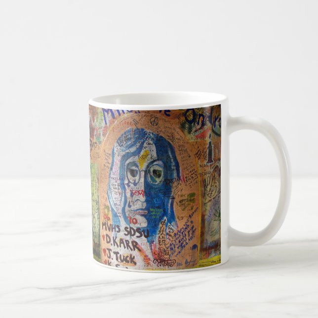 Graffiti - Prague Coffee Mug (Right)