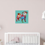 Graffiti pug dog poster<br><div class="desc">This colourful graffiti pug dog is a great way to bring street style artwork to your walls.</div>