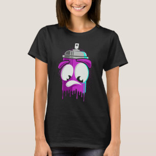 Graffiti Quote Varnish Street Art Sprayer Graffiti T-Shirt