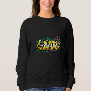 Graffiti quotes words art Premium Sweatshirt