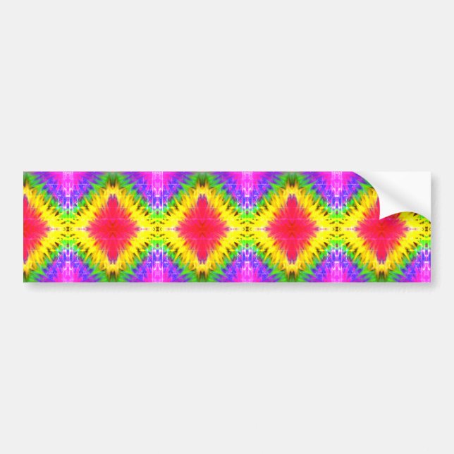 Graffiti Rainbow Bumper Sticker (Front)