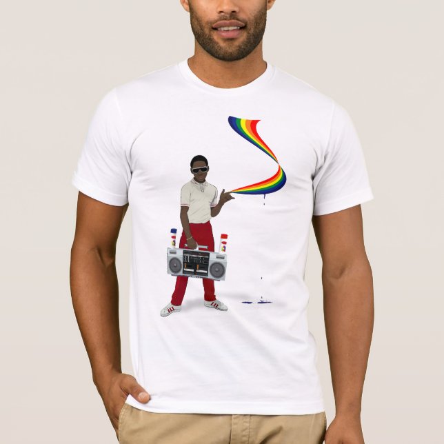 Graffiti Rainbow T-Shirt (Front)