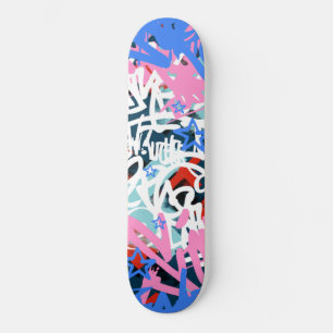 Graffiti Scribbles Skateboard