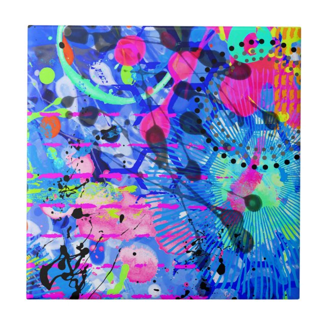 Graffiti Sea 1 Tile (Front)