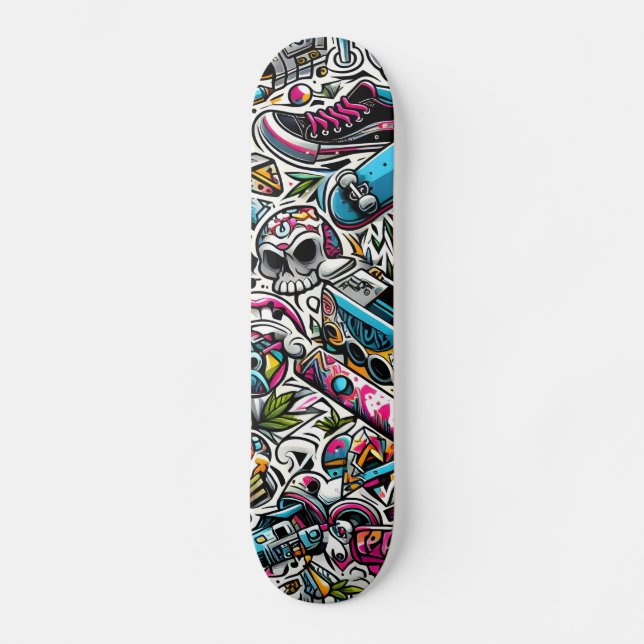 Graffiti Skateboard (Front)