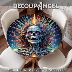 Graffiti Skull Explosion - Decoupage - Tissue Paper