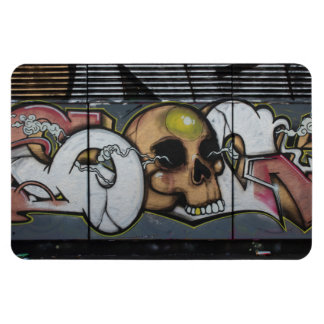 Graffiti Skull Magnet