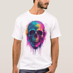 Graffiti Skull Rebel T-Shirt