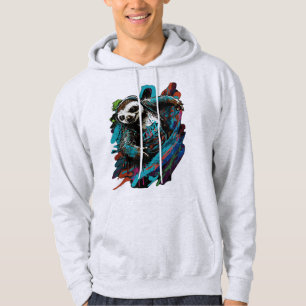 Graffiti Sloth  Hoodie