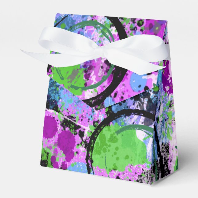 Graffiti Smoothie Favour Box (Front Side)