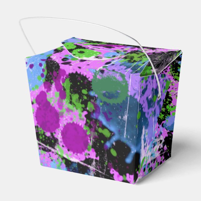 Graffiti Smoothie Favour Box (Back Side)