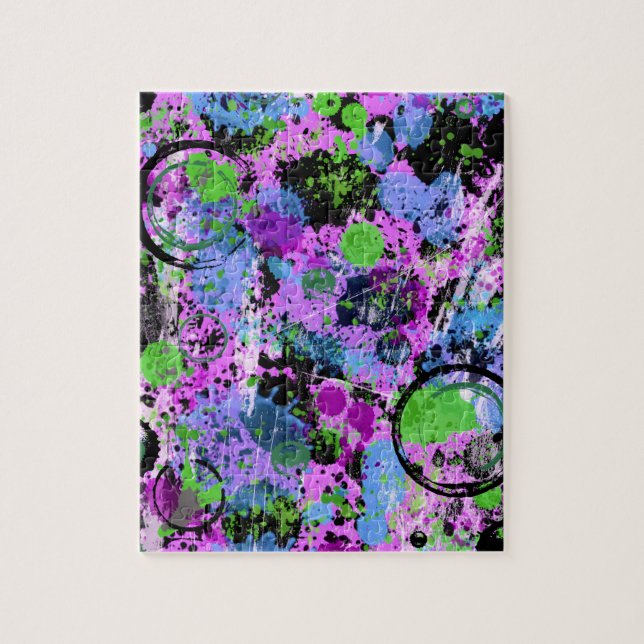 Graffiti Smoothie Jigsaw Puzzle (Vertical)