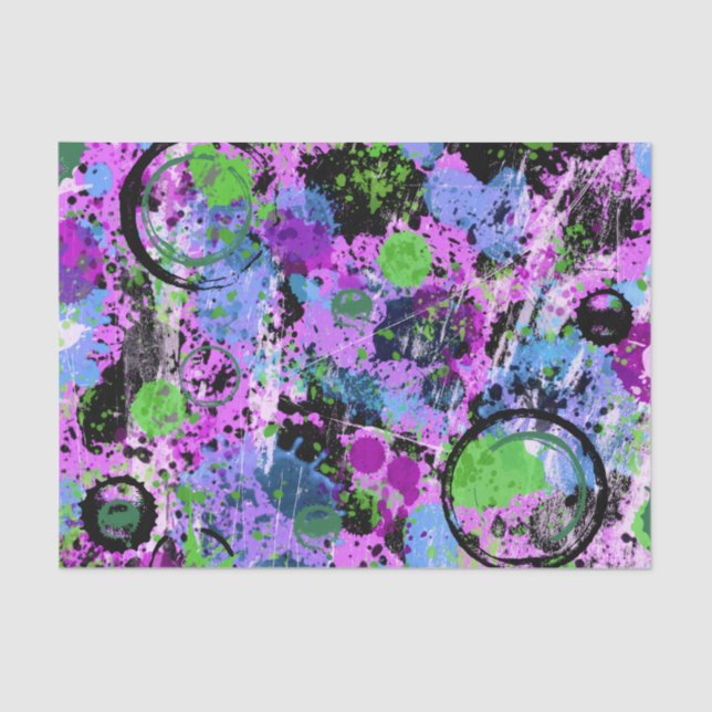 Graffiti Smoothie Tissue Paper (Front)