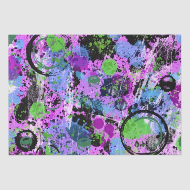 Graffiti Smoothie Tissue Paper (Front)