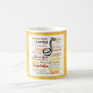 Graffiti Soups Yellow Mug