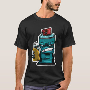 Graffiti Spray Cannister Cool Graffito Drawing Art T-Shirt