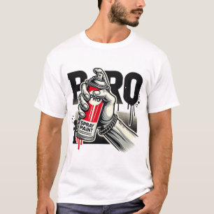 Graffiti Spray Paint Street Art Urban Design  T-Shirt