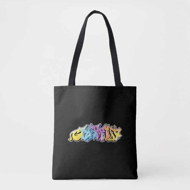 Graffiti Spray Paintings Painters Graffiti Is Art Tote Bag (Front)