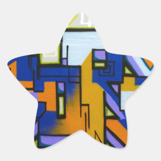 Graffiti Star Sticker