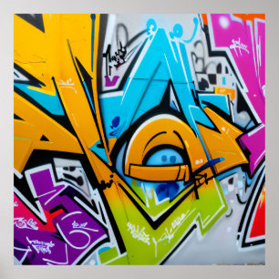 Graffiti Street Art A Cultural Revolution Poster