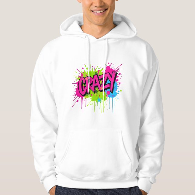 Graffiti Street Art Hoodie (Front)