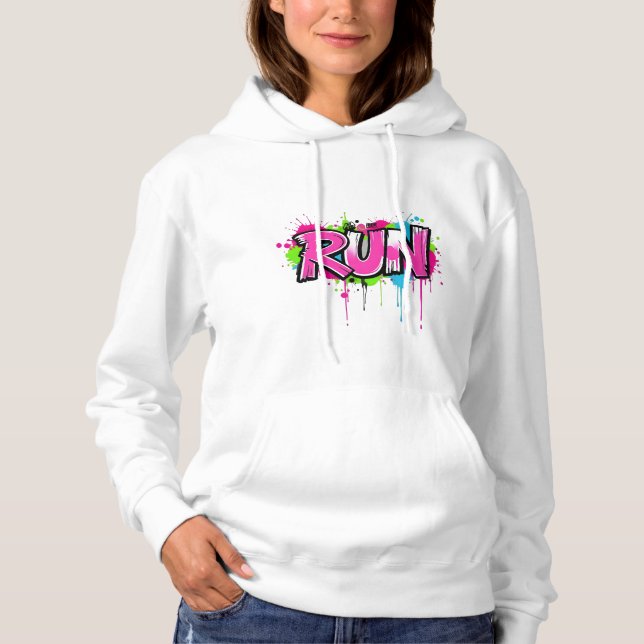 Graffiti Street Art Hoodie (Front)