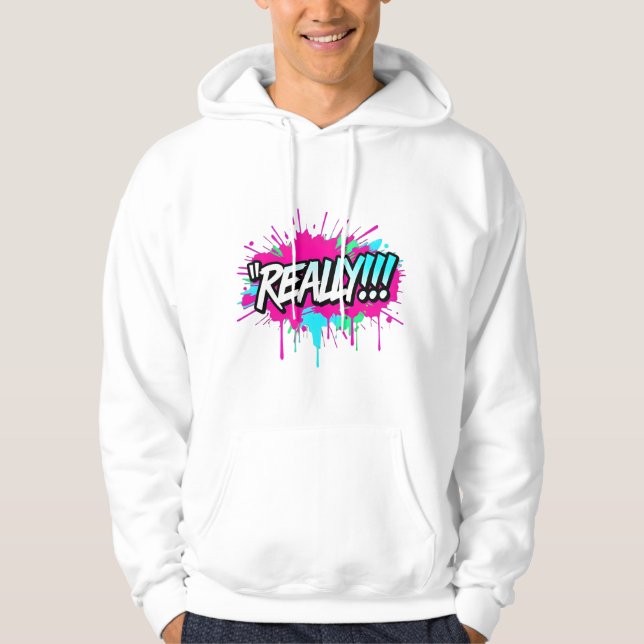 Graffiti Street Art Hoodie (Front)