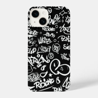 Graffiti street art iPhone 14 Slim Fit Case,Glossy Case