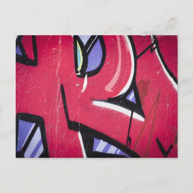 Graffiti / Street Art Postcard (Front)