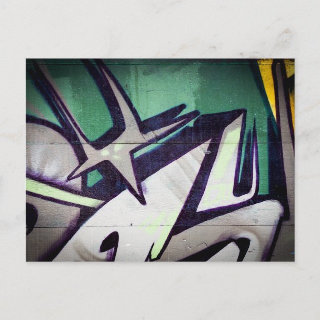 Graffiti / Street Art Postcard (Front)