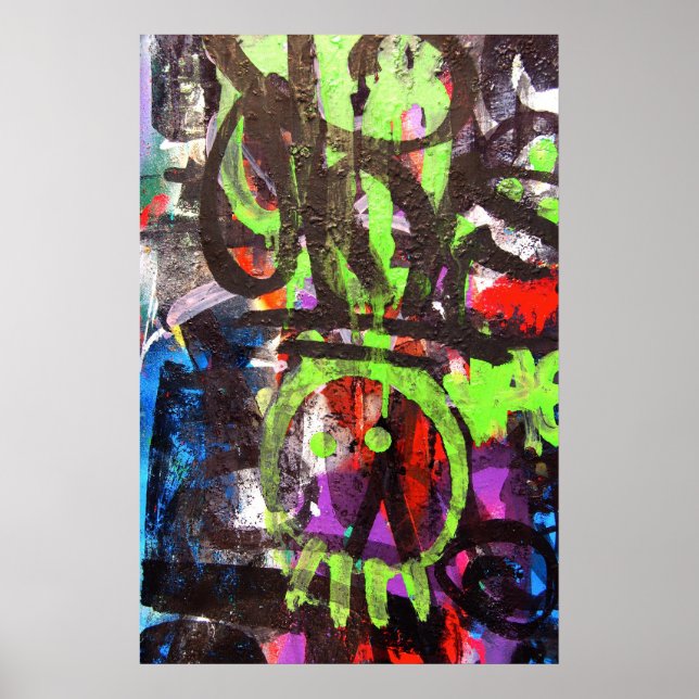 graffiti street art poster (Front)