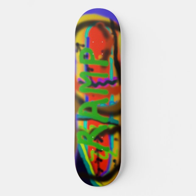 Graffiti Street Art Skateboard (Front)