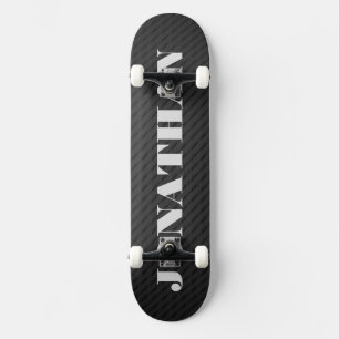 Graffiti street black with Name Skateboard
